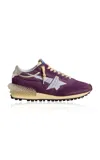 Golden Goose Running Marathon Nylon Sneaker In Purple