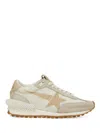Golden Goose Running Marathon Nylon And Leather Upper Printed Star Leather Spur And Heel