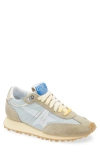 Golden Goose Womens Marathon With Light Blue Nylon Upper And Pastel Blue Star In Multi