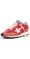 Golden Goose Low Top Sneakers Contrasting Panels In Multi