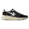 Golden Goose Running Sneakers -  Deluxe Brand - Leather - Black In Black