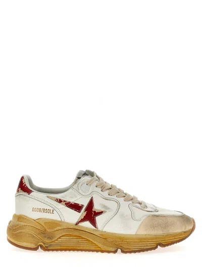 Golden Goose Running Sneakers In White