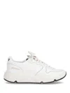 Golden Goose Vegan Sneakers With Unique Logo Patch In Optic White