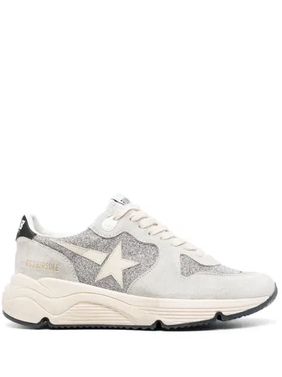 Golden Goose Running Sole Low-top Sneakers In Grey