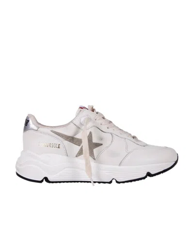 Golden Goose Running Sole Low-top Sneakers In White