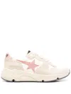 Golden Goose Running Sole Panelled Sneakers In Neutrals