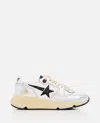 Golden Goose Lace-up Sneakers In Silver