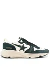 Golden Goose Low Top Sneakers With Calf Suede Leather