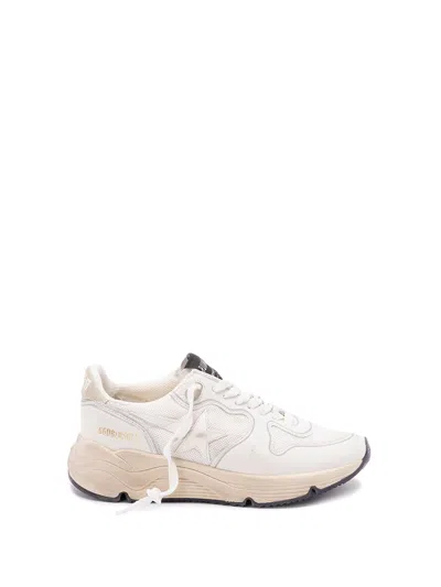 Golden Goose `running Sole` Sneakers In White