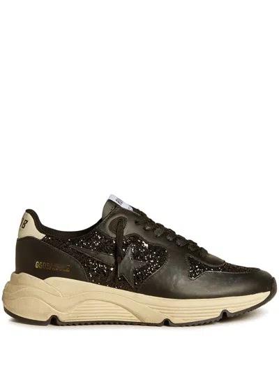 Golden Goose Running Sole Sneakers In Black