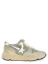Golden Goose Running Sole Sneakers In Gray