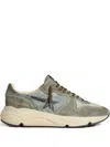Golden Goose Running Sole Sneakers In Gray