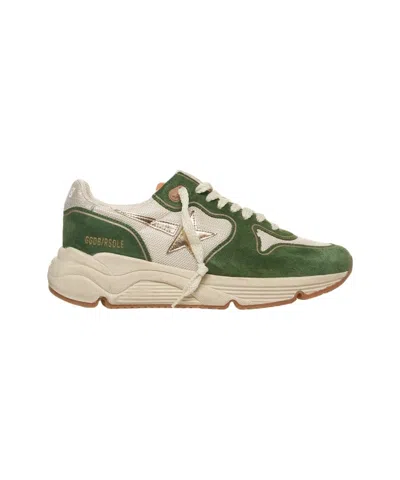 Golden Goose Running Sole' Sneakers In Green