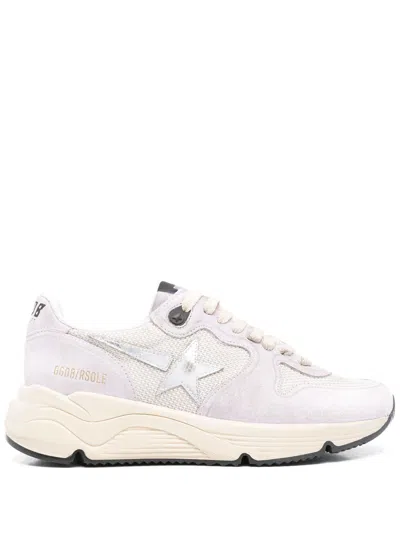 Golden Goose Running Sole Sneakers In Grey