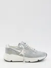 Golden Goose Running Sole Sneakers In Gray