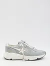 Golden Goose Running Sole Sneakers In Gray