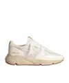 Golden Goose Running Sole Low-top Sneakers In White