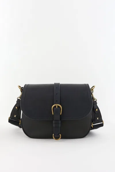 Golden Goose Sally Bag Medium In Nero