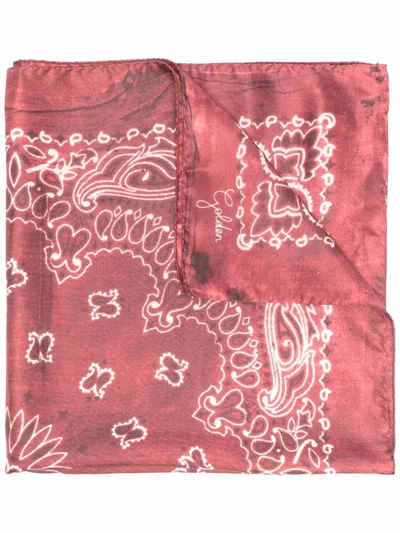 Golden Goose Scarfs In Red