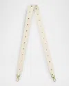 Golden Goose Screw Leather Shoulder Strap In Butter
