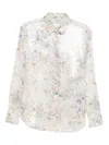 Golden Goose Sequin Floral Shirt