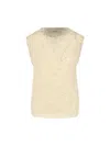Golden Goose Journey Sequined Knit Tank Top