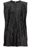 Golden Goose Sequin Mini Dress. In Black