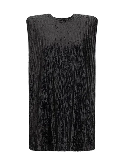 Golden Goose Woman Mini Dress Black Size 6 Polyester