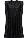 Golden Goose Sequin Mini Dress. In Black