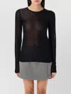 Golden Goose Black Semi-transparent Sweater