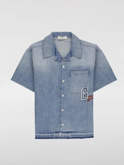 Golden Goose Shirt  Kids Color Blue