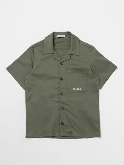 Golden Goose Shirt  Kids Colour Military