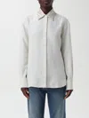 Golden Goose Cotton Shirt In Weiss