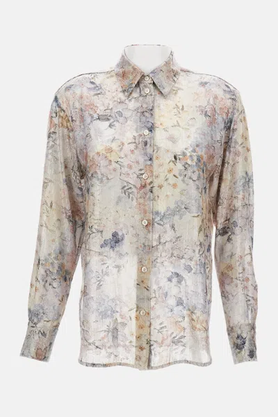 Golden Goose Shirt Marysole Full Paillettes In Multi
