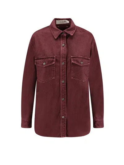 Golden Goose Shirts In Burgundy