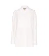 Golden Goose Women Journey Over Shirt In White