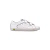 Golden Goose Girls White Kids Old Skool Distressed Leather Low-top Trainers 6 Months-5 Years In White