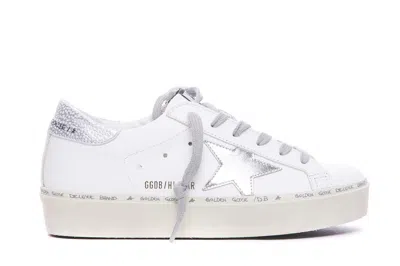 Golden Goose Hi Star Sneakers In White