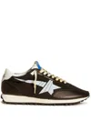 Golden Goose Marathon Retro Runner Sneakers In Black