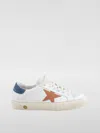 Golden Goose Super-star Lace-up Sneakers In White