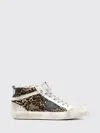 Golden Goose Star Patch High-top Sneakers In Brown