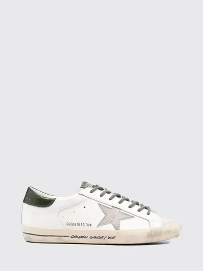 Golden Goose Shoes Men  In White