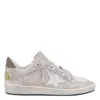 Golden Goose Ballstar Suede Upper Toe Tongue Heel And Spur Leather Star Sneakers Multicolor In Multi