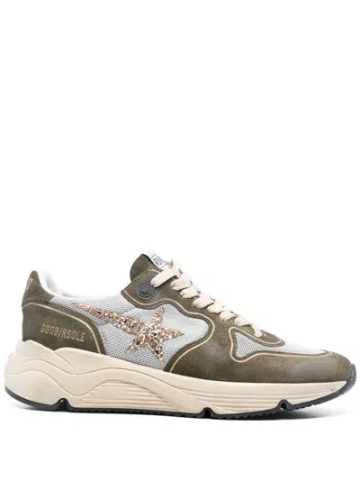 Golden Goose Shoes In White/red/beige/ice