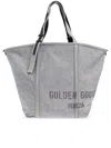 Golden Goose Soft Textured Grey Shoulder Bag With Versatile Carrying Options