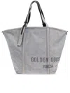 Golden Goose Soft Textured Grey Shoulder Bag With Versatile Carrying Options In Gray