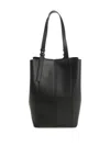 Golden Goose Leather Studs Shoulder Bag In Black