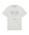 Golden Goose Journey Ms T-shirt Regular Light Cotton Jersey With Print In White