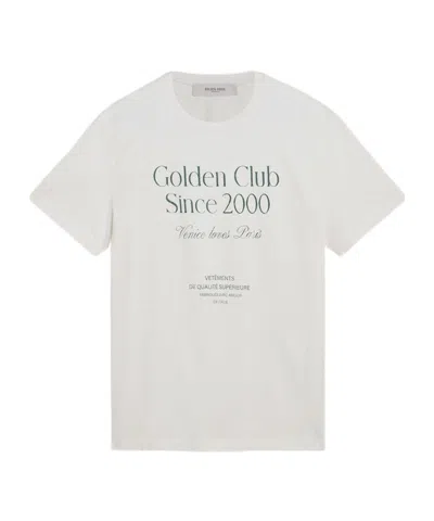 GOLDEN GOOSE GOLDEN GOOSE DELUXE BRAND GRAPHIC PRINTED CREWNECK T-SHIRT