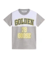Golden Goose Short-sleeved T-shirt In Gray